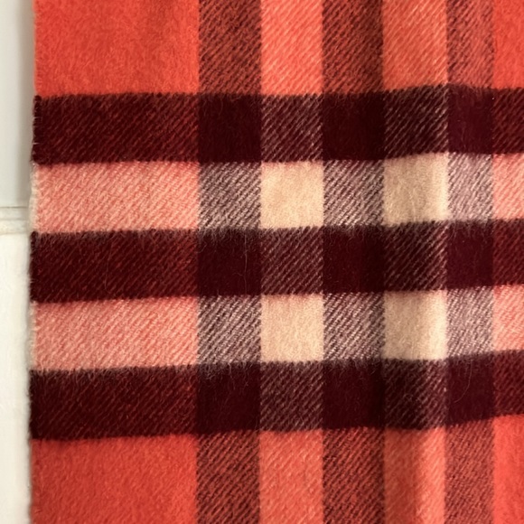 Cashmere Burberry Scarf - Picture 2 of 5